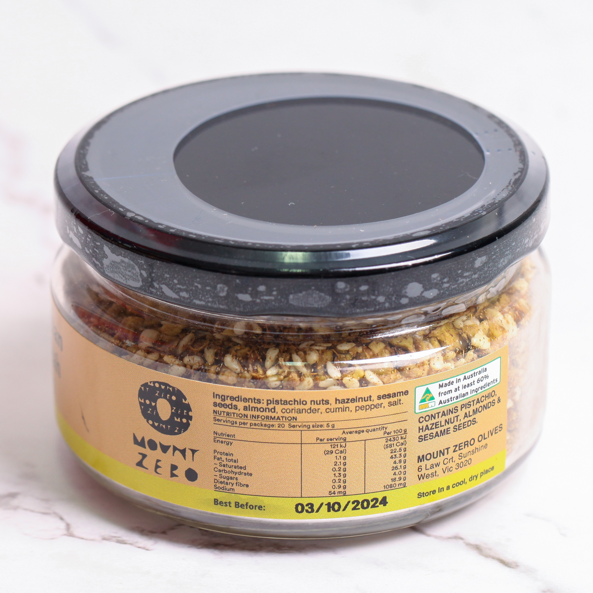 Egyptian Dukkah - Mount Zero